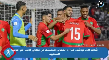 شاهد الآن مباشر.. مباراة المغرب ومدغشقر في نهائي كأس أمم إفريقيا للمحليين